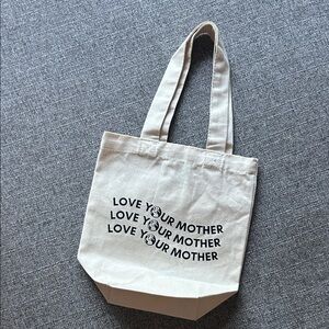 Eco-Friendly Canvas Love Your Mother Tote Bag